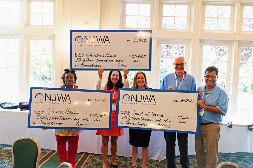 New Jersey Wireless Association Donates $100,000 to Charities Supporting NJ Communities